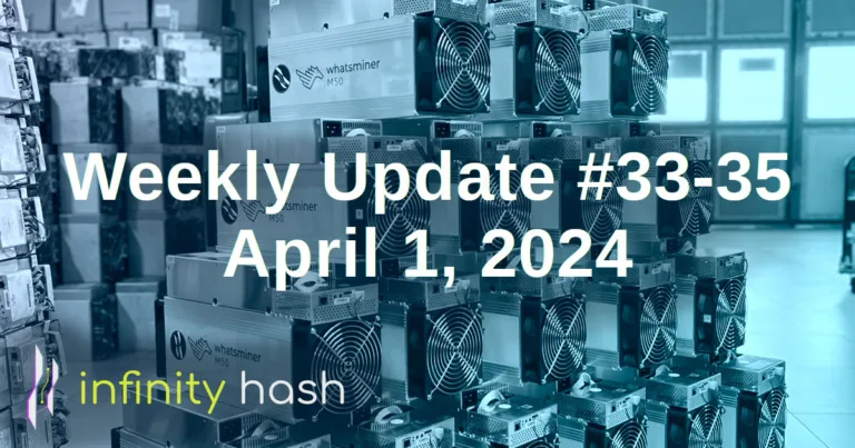 Infinity Hash Cumulative Update #33 to #35 – Mar 12 to Apr 1, 2024