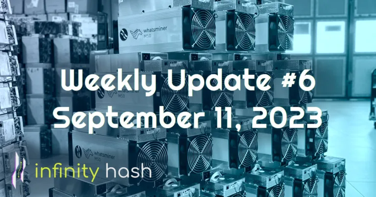 Infinity Hash Weekly Update #6 – Sep 11, 2023